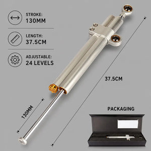 Amortisseur de direction universel réglable 260-375 mm, aluminium CNC – photo 5/6