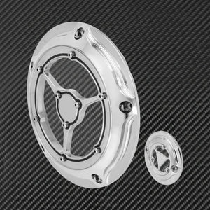 Cache carter d'embrayage et de distribution (derby/timer cover) - Harley-Davidson Touring 2016 et plus – photo 6/9
