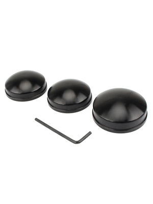 Cache de té de fourche chromé pour moto Harley - vue 8