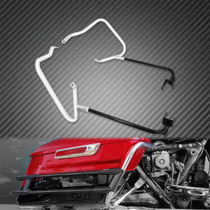 Rail de garde noir autour des sacoches d'une Harley-Davidson Touring - vue 7