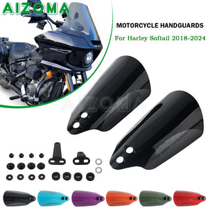 Protège-mains pour Harley-Davidson Softail 2018-2024 FXBB FXST FLDE FLHC FXLRST – photo 1/12