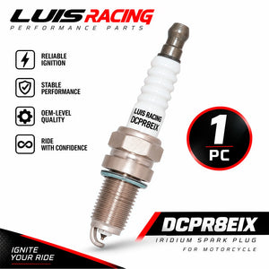 Bougie iridium DCPR8EIX pour Harley V-Rod - vue 8