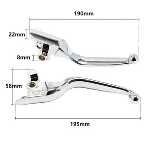 Leviers de frein et d'embrayage pour Harley Softail 2015-2021 - vue 2