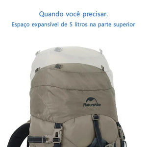 Sac à dos de trekking Naturehike noir 70 litres - vue 4