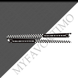 Autocollant décoratif sur réservoir de Harley Nightster - vue 8