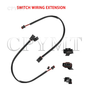 Faisceau électrique d'extension 40cm Plug & Play pour clignotants et accélérateur électronique - Harley-Davidson Dyna, Softail, Sportster – photo 4/9