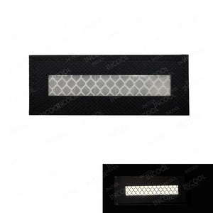 Bande chevron réfléchissante velcro pour blouson de moto - vue 22
