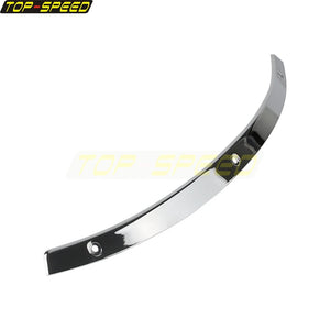 Bandeau chromé de garniture de pare-brise pour moto Harley-Davidson Touring - vue 5