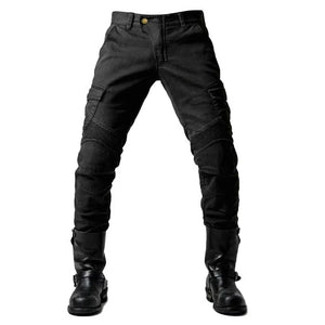 Pantalon Moto Homme Noir Protections Amovibles Toutes Saisons - vue 8