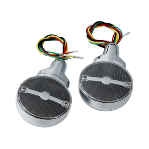 Clignotant LED à lentille plate pour Harley Heritage Touring - vue 6