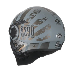 Casque moto modulable homme, vue de trois quarts - vue 4