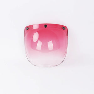 Visière bulle fumée relevable pour casque de moto - vue 17