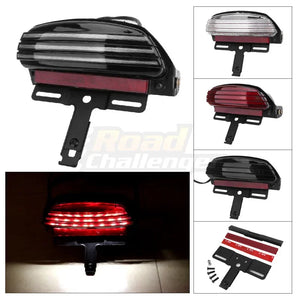 Feu arrière LED tri-bar pour Harley Softail - vue 1