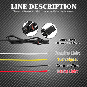 Garde-Boue Arrière avec Feu LED Stop/Clignotant - Harley-Davidson Softail Breakout & Fat Boy 2018-Up – photo 4/8