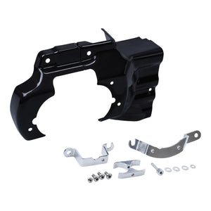 Cache d'interface moteur boîte pour Harley Softail 2007-2017 - vue 5