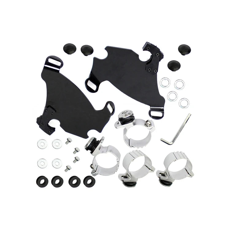 Support de fixation pour phare et pare-brise de Harley-Davidson Softail - vue 2