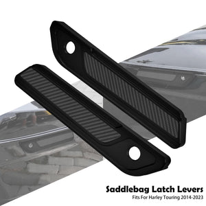 Levier de fermeture chromé pour sacoche rigide de moto Harley-Davidson - vue 9