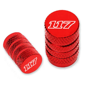 Bouchons de valve 117 pour Harley Softail et Touring CVO - vue 2
