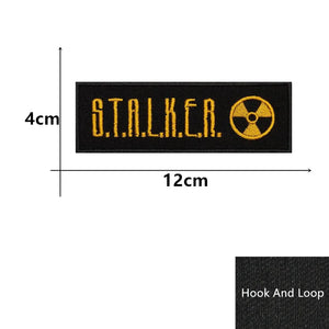 Écusson tactique brodé Stalker Team, fixation velcro ou thermocollante - vue 12