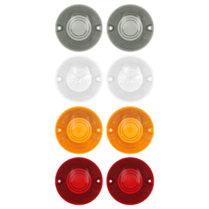 Cabochons de clignotants plats pour Harley Touring Softail - vue 4