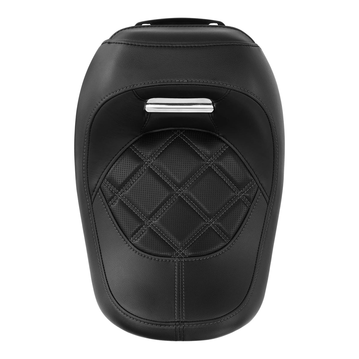 Selle solo pilote noire TCMT pour Harley-Davidson Touring Baggers (2008 et plus récent)