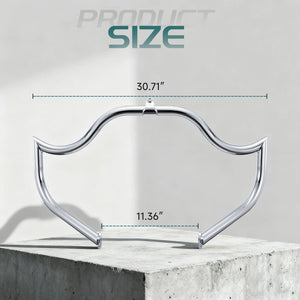 Barre de Protection Moteur "Meathook/Mustache" 1.5" - Harley-Davidson Touring 2009-Later – photo 8/11