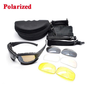 Lunettes tactiques camouflage avec verres interchangeables pour moto - vue 8