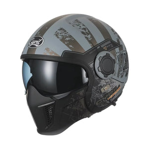 Casque moto modulable homme, vue de trois quarts - vue 2