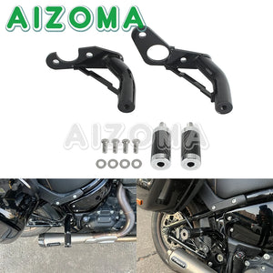 Barre de protection avant colorée sur Harley Softail - vue 15