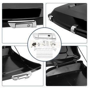 Kit de charnières, loquet et serrure pour sacoche rigide Harley Touring 2014+ - vue 5