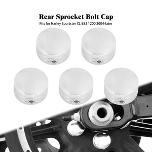 Caches de boulons de couronne pour Harley Sportster et Softail - vue 8