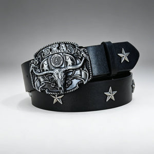 Ceinture simili cuir style rétro bohème rock - vue 5