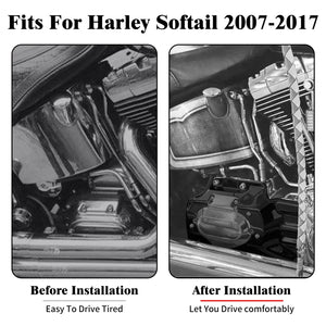 Cache d'Interface Moteur/Transmission - Harley-Davidson Softail Cross Bones, Fat Boy, Deluxe, Classic 2007-2017 – photo 2/7