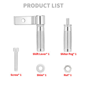 Levier de sélecteur de vitesse en aluminium pour Harley-Davidson Softail - vue 6