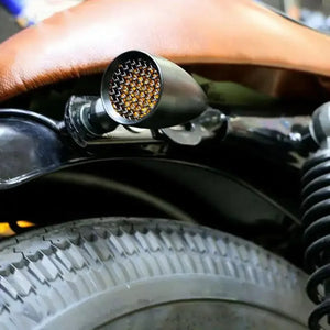 Clignotant LED obus à grille pour Harley Touring Softail Dyna - vue 6
