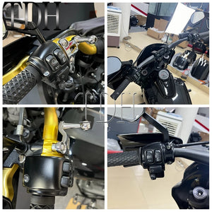 Commodo gauche régulateur de vitesse pour Harley Softail - vue 6
