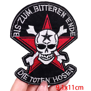 Écusson brodé style biker moto hippie punk - vue 25