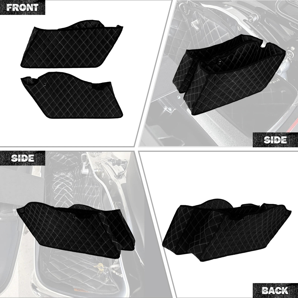 Doublures de sacoches (liners) imperméables pour Harley-Davidson Touring 2014-2022 – photo 2/8