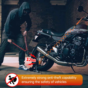 Bloque-disque moto Extractme avec alarme 120 dB - vue 2