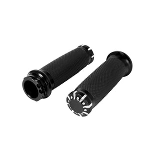 Poignées de guidon pour Harley Sportster Dyna Softail - vue 6