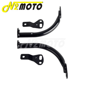 Kit de barres de support de carénage noir pour Harley-Davidson Low Rider ST - vue 5