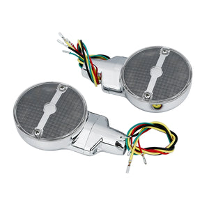 Clignotant LED à lentille plate pour Harley Heritage Touring - vue 1
