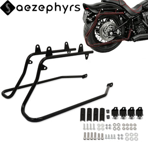 Kit de Supports de Conversion pour Sacoches Rigides Harley Softail 1984-2017 - vue 1