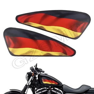 Autocollant décoratif drapeau sur réservoir de Harley Sportster - vue 21