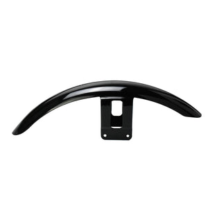 Garde-boue avant moto noir brillant pour Harley-Davidson Sportster XL 883 - vue 4
