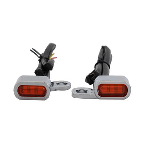 Clignotants avant LED mini pour Harley Softail, Dyna et Sportster - vue 7