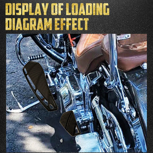 Kit Repose-Pieds Conducteur/Passager en Aluminium CNC - Harley-Davidson Softail, Touring, Dyna – photo 2/8