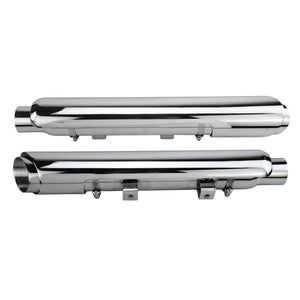 Silencieux d'échappement noir style shortshots pour Harley-Davidson Sportster - vue 6