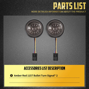 Clignotants LED Bullet Arrière avec Stop - Harley-Davidson Softail Sport Glide FLSB & FXSE 2016-2021 – photo 5/7