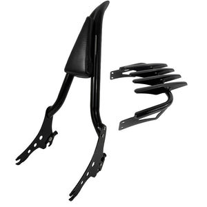 Sissy-bar dossier passager et porte-bagages pour Harley-Davidson Sport Glide et Low Rider FXLR/FXLRS/FXLRST - vue 7